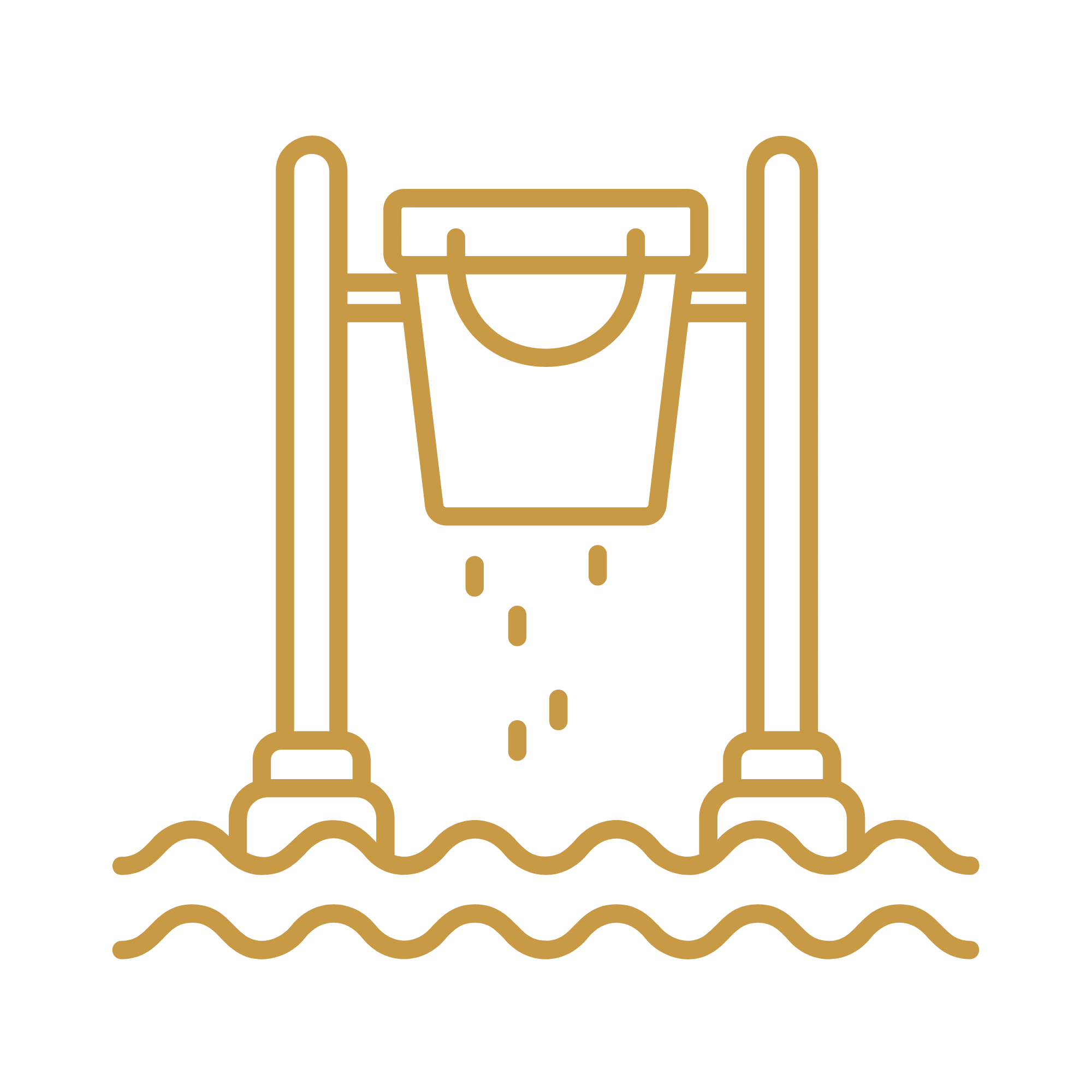 Kids splash pad
