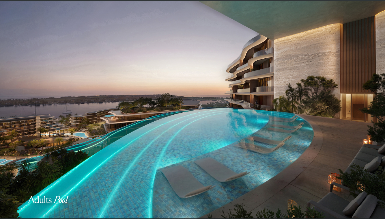 Meriva Sunset residence interior with ocean view