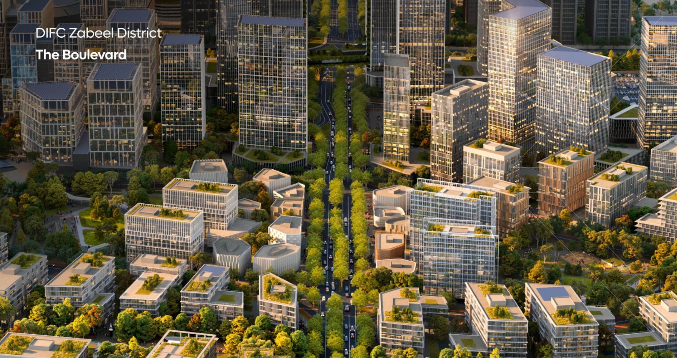 DIFC Zabeel District boulevard